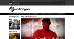 Desktop Screenshot of earthprogram.com